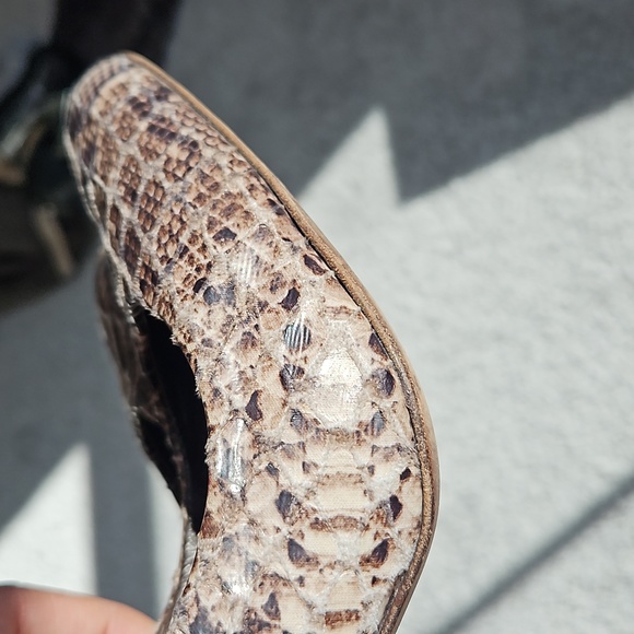 Vintage Miss Sixty Snakeskin leather heels - Picture 12 of 15